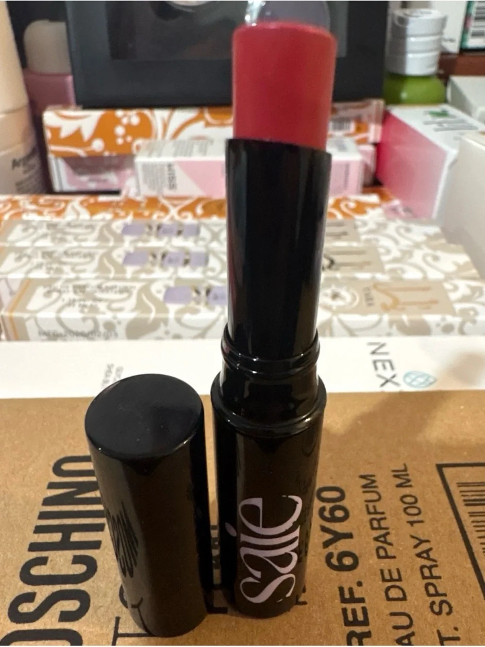 Red Creamy Lipstick - Hydrating Bold Color